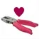 Furador Alicate - Coração - 6mm - FA007 - 6813 - Toke e Crie