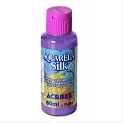 Tinta Aquarela Silk - 60ml - Lilás - 528 - Acrilex