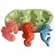 Forma Silicone Sabonete - Golfinho/Siri/Cavalo Marinho - 3 Cavidades - 2536