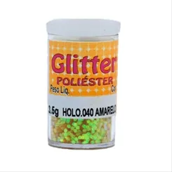 Glítter Cítrico - Amarelo - 040 - Glitter