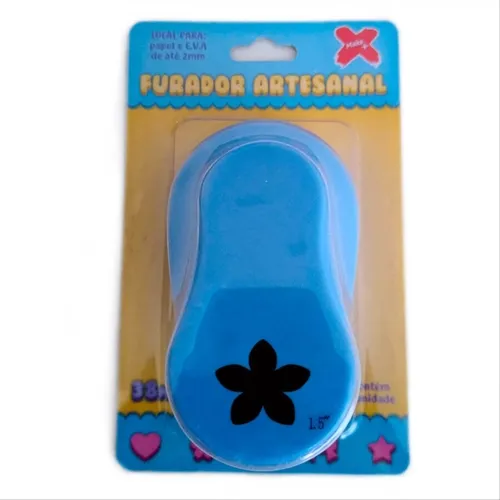 Furador De EVA - 38mm - Flor 5 Pétalas - Make+