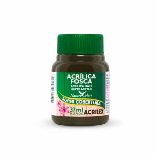 Tinta Acrílica Fosca - 37ml - Sépia - 551 - Acrilex