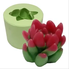 Forma Silicone Sabonete - Suculenta Elegantis - 0114