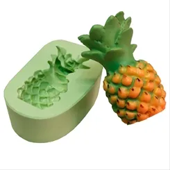 Forma Silicone Sabonete - Abacaxi Mini - 6142