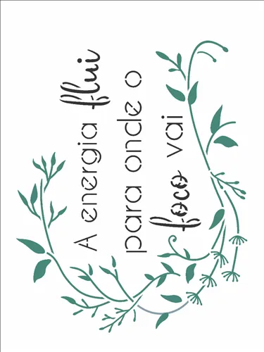 Stencil - 20x25cm - Estamparia Flores Margaridas - OPA2970 - Opa Criando Arte