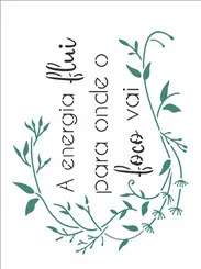 Stencil - 20x25cm - Estamparia Flores Margaridas - OPA2970 - Opa Criando Arte