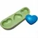 Forma Silicone Sabonete - Coracao Mini C/ 3 Cavidades - 3852