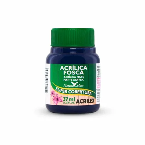 Tinta Acrílica Fosca - 37ml - Azul Marinho - 544 - Acrilex
