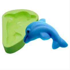 Forma Silicone Sabonete - Golfinho Pequeno - 1353