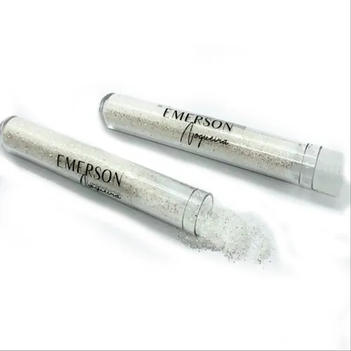 Glitter - Iridescente Branco 008 - 3g - Emerson Nogueira