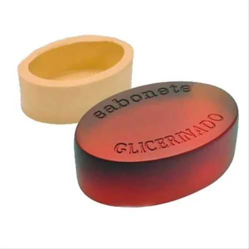 Forma Silicone Sabonete - Oval Sabonete Glicerinado - 3888