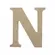 Letra MDF - N - REF.0078 - 12cm