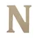 Letra MDF - N - REF.0078 - 12cm