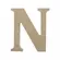 Letra MDF - N - REF.0078 - 12cm