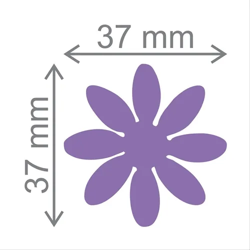 Furador Gigante - Margarida - FGA007 - 6832 - Toke e Crie