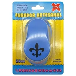 Furador De EVA - 25mm - Flor de Lis - Make+