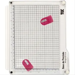 Base de Precisão Magnética p/ Carimbos - 220X165mm - BPM01 - 21797 - Toke e Crie