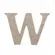 Letra MDF - W - REF.0087 - 12cm