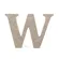 Letra MDF - W - REF.0087 - 12cm