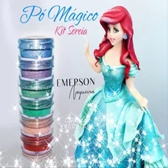 Kit Pó Mágico - Sereia - 13g - Emerson Nogueira