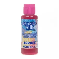 Tinta Aquarela Silk - 60ml - Vermelho Carmim - 509 - Acrilex