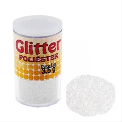 Glítter Poliéster - 3,5g - Perolado - Glitter