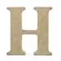 Letra MDF - H - REF.0071 - 12cm