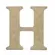 Letra MDF - H - REF.0071 - 12cm