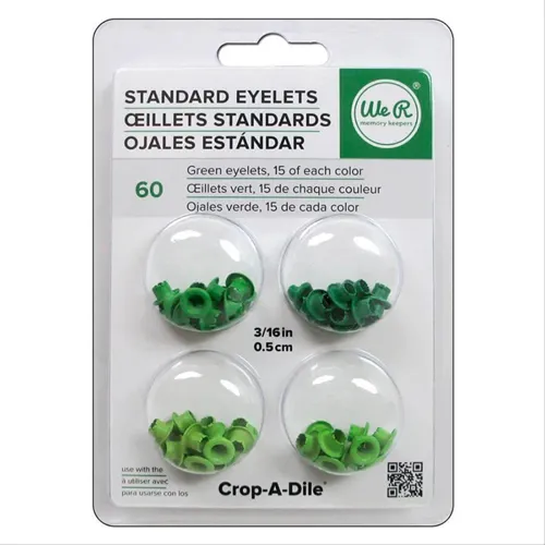 Ilhós Metal - Standard Green - 41576-3 - Repeteco