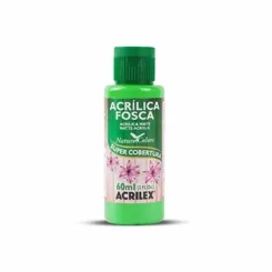 Tinta Acrílica Fosca - 60ml - Verde Folha - 510 - Acrilex
