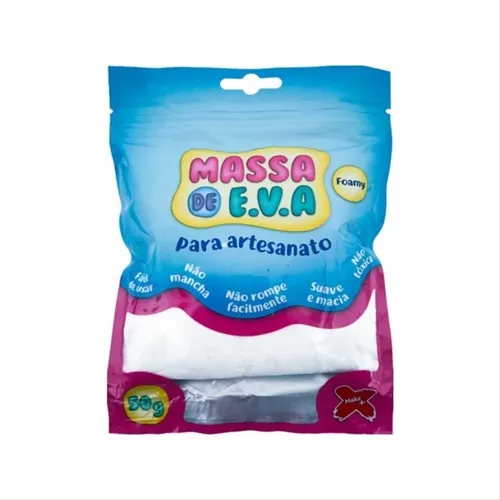 Massa de EVA - 50g - Branco - Make+