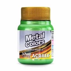 Metal Colors Acrylic - 37ml - Verde Musgo - 513 - Acrilex