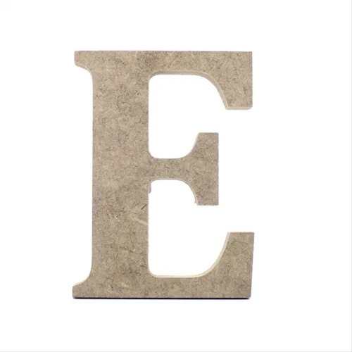 Letra MDF - E - REF.0068 - 12cm