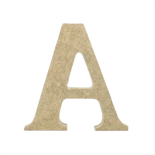 Letra MDF - A - REF.4601 - 12cm