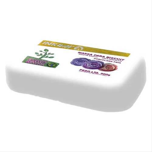 Massa de Biscuit - 900g - Branco - Ink Way