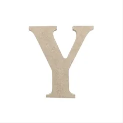 Letra MDF - Y - REF.0089 - 12cm