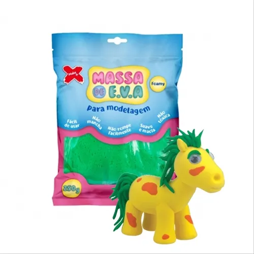 Massa de EVA - 250g - Verde Escuro - Make+