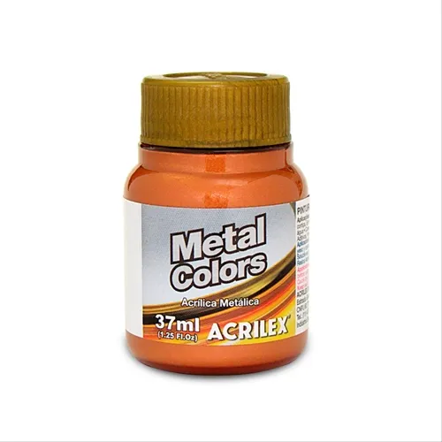 Metal Colors Acrylic - 37ml - Cobre - 534 - Acrilex