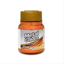 Metal Colors Acrylic - 37ml - Cobre - 534 - Acrilex