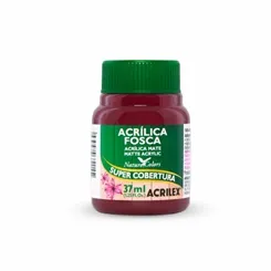 Tinta Acrílica Fosca - 37ml - Cereja - 826 - Acrilex
