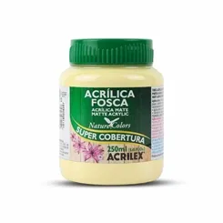 Tinta Acrílica - 250ml - Amarelo Bebê - 808 - Acrilex