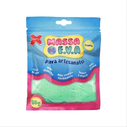 Massa de EVA - 50g - Verde Claro - Make+
