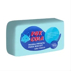 Massa de Biscuit - 90g - Azul Celeste- Fox