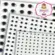 Olhos Resinados Adesivos - ref. 480 - Tam. PP - Cartela com 72 pares - Monicarts