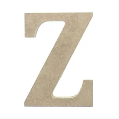 Letra MDF - Z - REF.0090 - 12cm