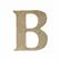 Letra MDF - B - REF.0065 - 12cm