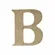 Letra MDF - B - REF.0065 - 12cm