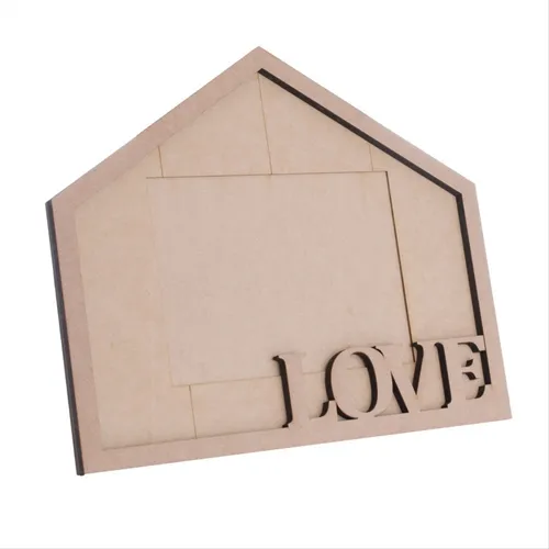 Porta Retrato MDF - Casa Love - REF.350