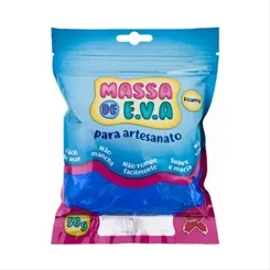 Massa de EVA - 50g - Azul Escuro - Make+