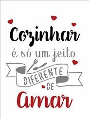 Stencil - 20x25cm - Estamparia Ladrilho - OPA2583 - Opa Criando Arte